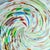 Mid-Century Modern Murano Vintage Rainbow Colors Swirl With Copper Aventurine Italian Art Glass Decorative Bowl For Sale - Image 3 of 7
