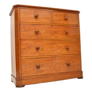 Large Antique Victorian Chest of Drawers, 1860s For Sale