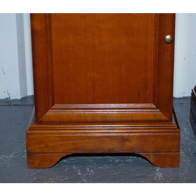 Vintage French Style Cherrywood Nightstands, Set of 2 For Sale - Image 5 of 18