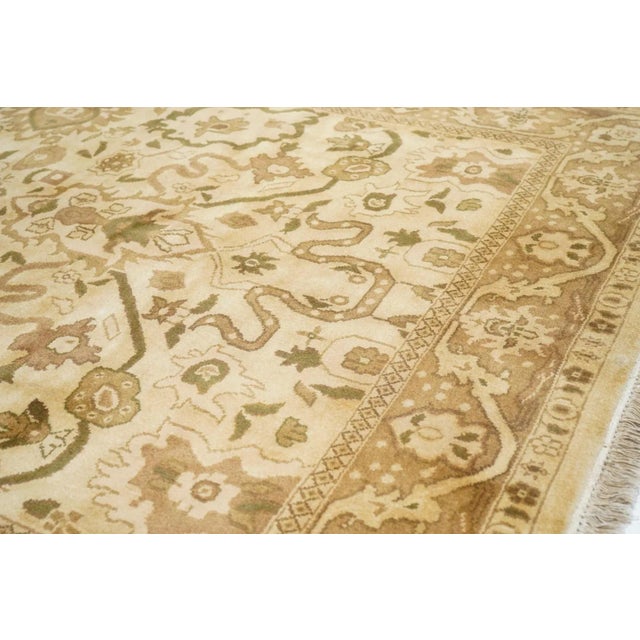 Textile Indian Rug 6'0" X 9'0" For Sale - Image 7 of 9