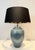 1970s Mid Century Modern Kosta Blue Ceramic Table Lamp For Sale - Image 11 of 12