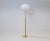 1960s Mid-Century Brass & Oak Floor Lamp from Falkenbergs Belysning, Sweden, 1960s For Sale - Image 5 of 14