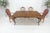 Country French Parquetry Top Table 6 Dining Chairs 2X22" Extension Board Leafs For Sale - Image 12 of 17