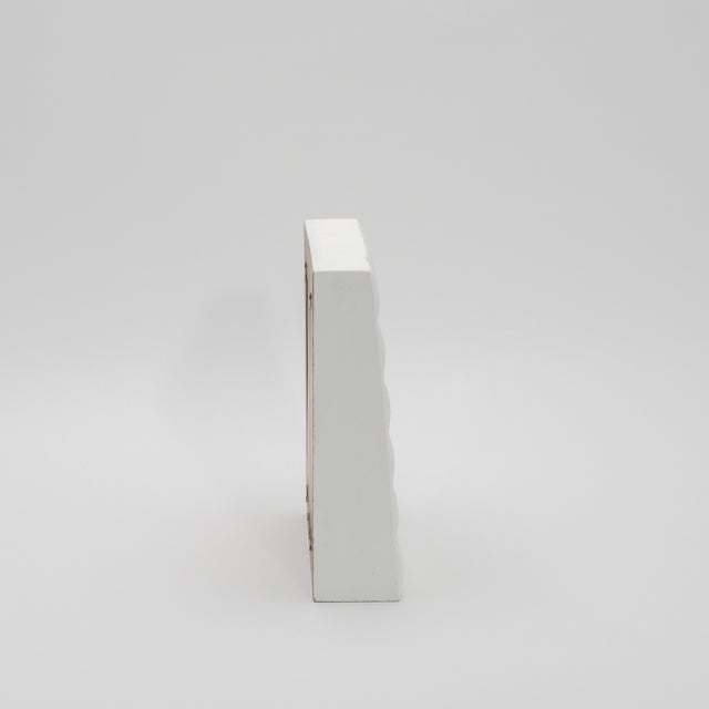 Modern Picture Frame 5x7” in Quilted White Shagreen by R&y Augousti For Sale - Image 3 of 8