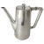 20th Century English Silvered Metal Coffee Pot For Sale