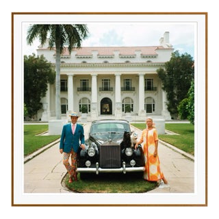 Contemporary Donald Leas 1968 by Slim Aarons Brown Framed C-Print For Sale