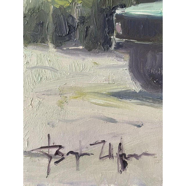 Colorado Jeep Cherokee — Original Oil Painting by Bezhan Urfonov For Sale - Image 4 of 5