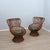 Margherita Armchairs in Rattan and Cane by Franco Albini, 1950s, Set of 2 For Sale - Image 13 of 13