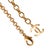 Chanel Chanel CC Gold Plated Black Enamel Rolo Chain Pendant Necklace For Sale - Image 4 of 9