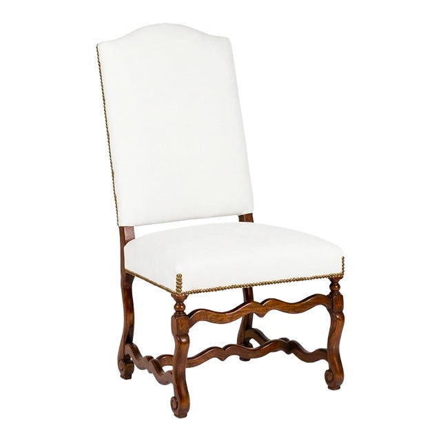 Alfonso Marina Ebanista Louis XIII Style Gallatin Dining Chair For Sale