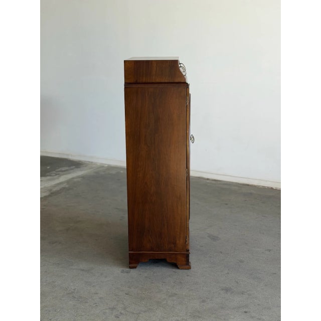 1940s Reworked Art Deco Gentleman’s Chest For Sale - Image 15 of 15