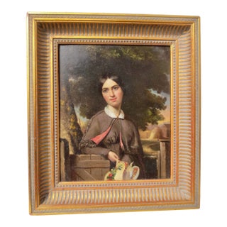 William Thompson Van Zandt Portrait Circa 1860s For Sale