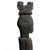 Antique Timorese ancestral figure hand-carved from dense hardwood and presented on a custom mount. Its elongated reductive...
