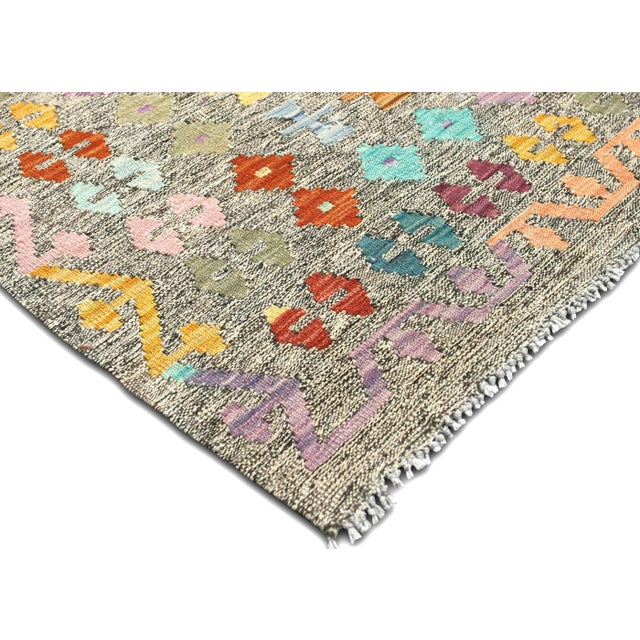 Traditional 1960s Afghan Maimana Kilim For Sale - Image 3 of 5