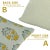 Fabdivine Block Printed Cushion Cover 20x20 Inch Thick Linen-Mayra For Sale - Image 4 of 5