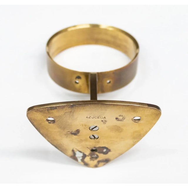 Azucena Azucena LP5 Brass and Glass Wall Light by Ignazio Gardella, 1950s For Sale - Image 4 of 8