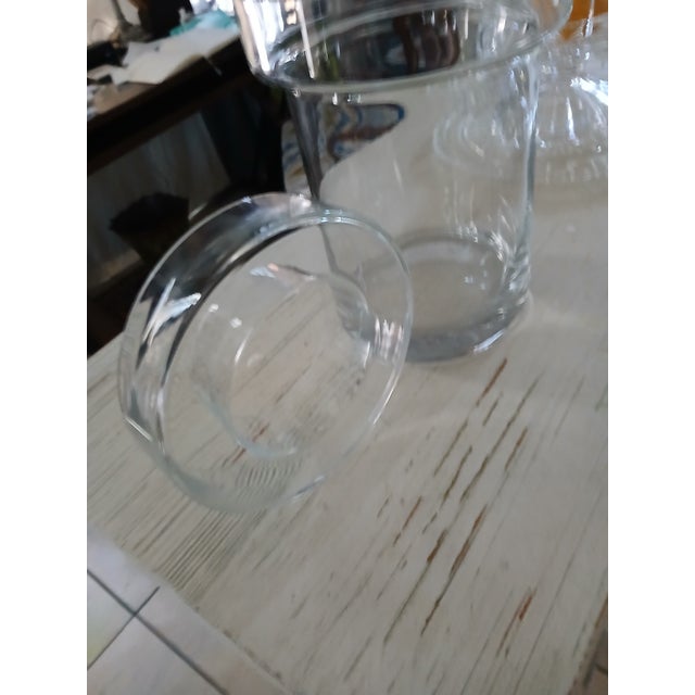 1970s Mid-Century Modern Blown Glass Champagne Bucket - F-029 | " the Floating Chill" For Sale - Image 4 of 12