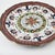 Red Decorative Round Ceramic Traditional Portuguese Style Platter For Sale - Image 8 of 8
