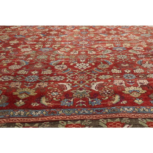 Late 19th Century Late 19th Century Persian Karabakh Rug, 08'02 X 16'04 For Sale - Image 5 of 10