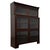 Antique English Oak Glazed Display Cabinet, 1900s For Sale - Image 12 of 12