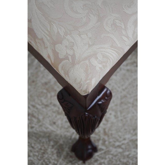 Set of 10 Ethan Allen Mahogany Dining Chairs For Sale - Image 12 of 18