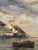 Coastal Framed Oil on Canvas Seascape Scene, Late 19th Century For Sale - Image 3 of 9