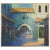 Blue Middle Eastern Building Painting For Sale - Image 8 of 8