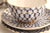 1980s 1980s Lomonosov Imperial Cobalt Net Porcelain Tea Set 30 Pcs, 10 Trios For Sale - Image 5 of 14