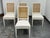 Design Plus Gallery presents the Colette Dining Chairs Set of Four by Woodbridge Furniture. These chairs have squared cane...