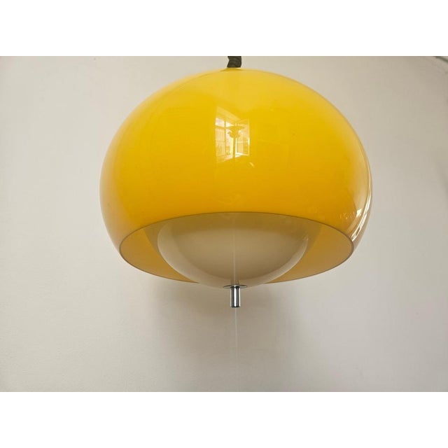 - very rare type - space age style - marked by label - beautiful style of lighting - we can remake it with a fabric cable...