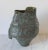 Large unusual vintage sculptural pottery vessel or vase. No makers mark. No chips.