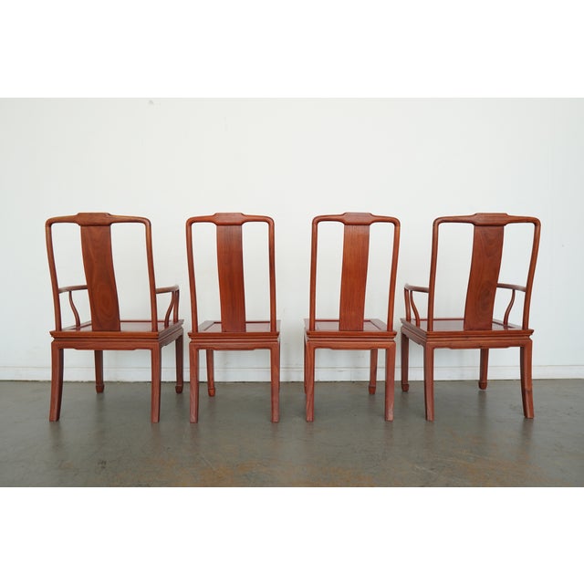 Vintage Chinese Chippendale Dining Chairs (Set of 8) For Sale - Image 10 of 18