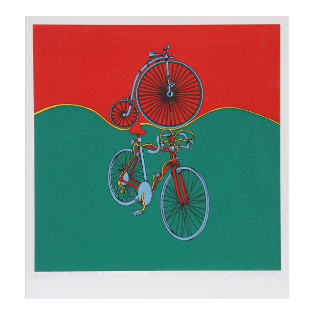1970s Jack Brusca - Progression Serigraph For Sale