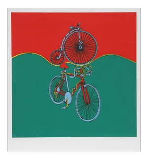1970s Jack Brusca - Progression Serigraph