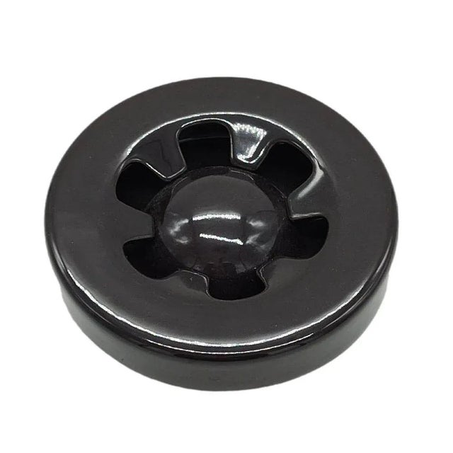 Italian Brown Ceramic Ashtray by Angelo Mangiarotti for Fratelli Brambilla, 1970s For Sale - Image 4 of 7