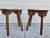 A stunning pair of antique Chinese stools with mortise and tenon joinery and fretwork along the base of the seats. This...