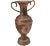 Moroccan Early 20th Century Handmade Moroccan Berber Copper Vase With Brass Handles For Sale - Image 3 of 11