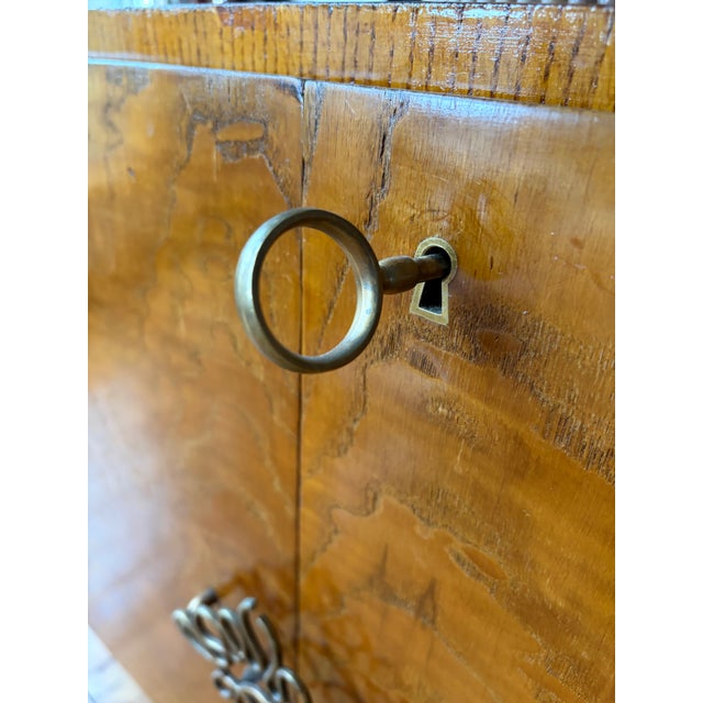 Paolo Buffa Paolo Buffa Italian Mid-Century Modern Walnut Credenza / Sideboard, 99" For Sale - Image 4 of 5