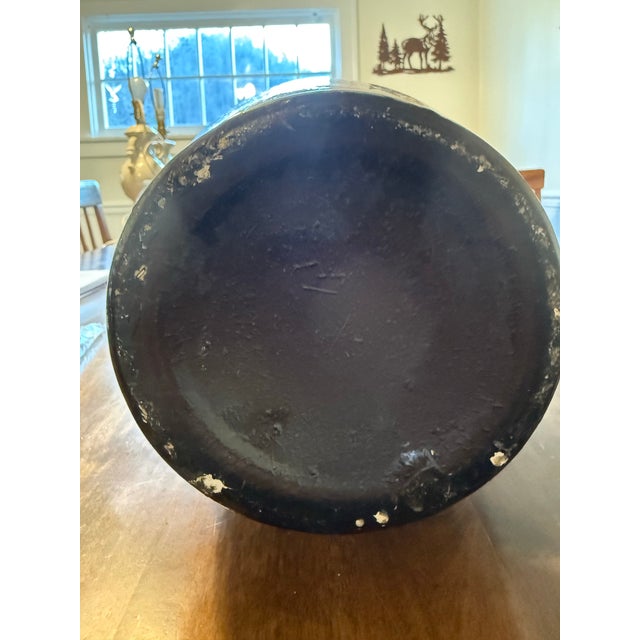 Chinese Gilt Baluster Floor Vase For Sale - Image 9 of 12