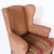 Vintage Woven Reed or Wicker Wingback Armchair and Ottoman For Sale In West Palm - Image 6 of 11