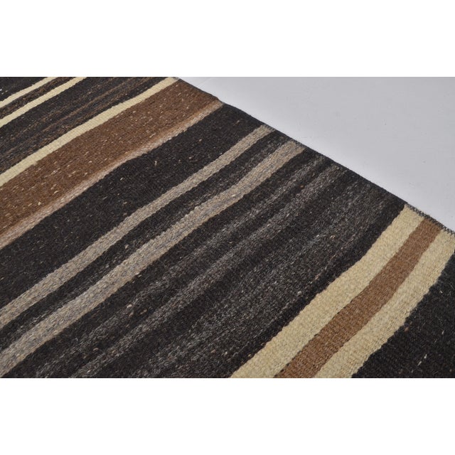 1960s 1960s Organic Anatolian Kurdish Stripe Runner For Sale - Image 5 of 10