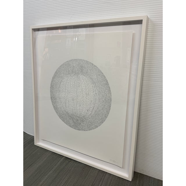 Modern Rachel Raymond for Rachel Jolene Illustration Hello in Circle For Sale - Image 3 of 12