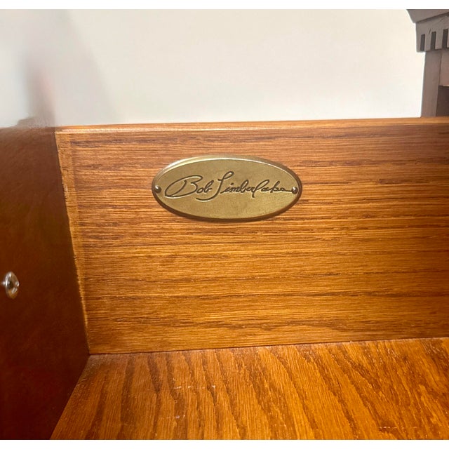 Highly collectible vintage solid cherry 6-drawer lingerie chest from the iconic 'The World of Bob Timberlake' collection...