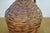 Antique Wicker Wrapped Clear Glass Demijohn Wine Bottle Carboy Jug For Sale - Image 9 of 10