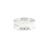 A sterling medium 1837 sterling band ring by Tiffany & Co. This contemporary piece features a polished finish with...