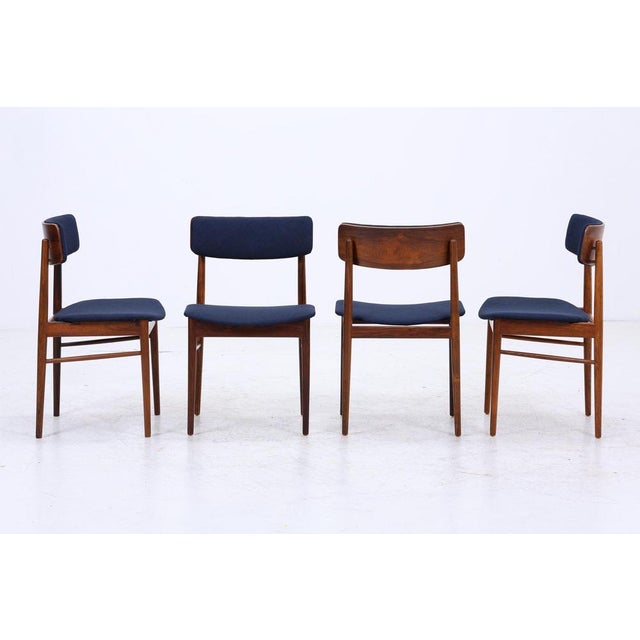 Vintage Rosewood Chairs by Sven Chrobat for Sax, 1960s, Set of 4 For Sale - Image 3 of 17