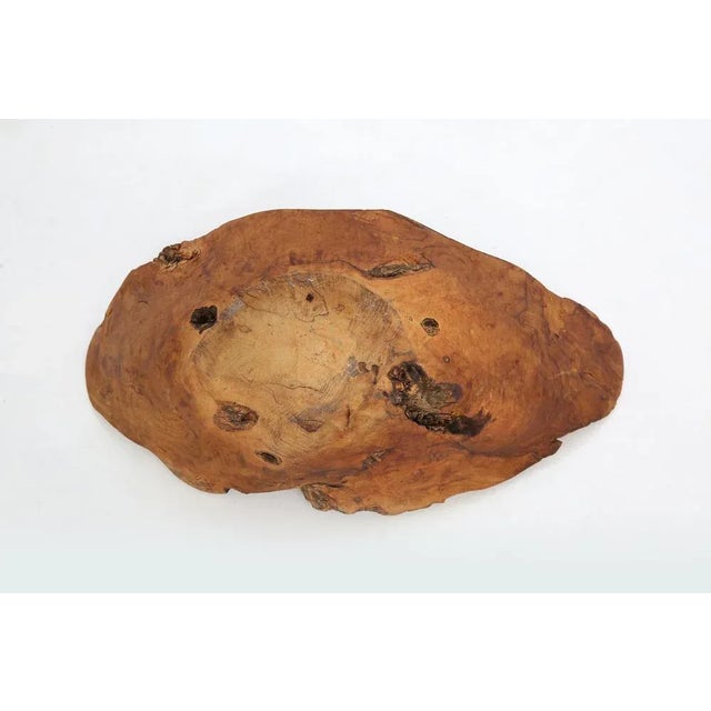 Vintage Wooden Bowl, 1950s For Sale - Image 6 of 11