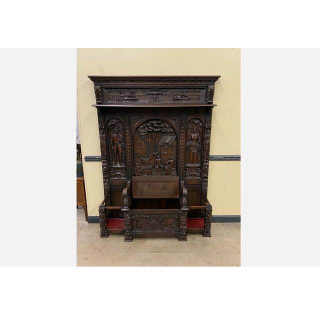 Age: circa 1930 Wood type: solid oak Condition: very good, meticulously maintained, fully restored original condition...