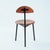 Metal Leather Tripod Chairs from Linea Veam, Italy, 1980s, Set of 6 For Sale - Image 7 of 18