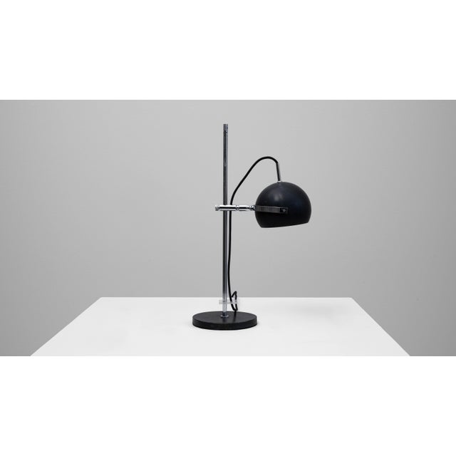 20th Century French Adjustable Metal Table Lamp For Sale - Image 11 of 18